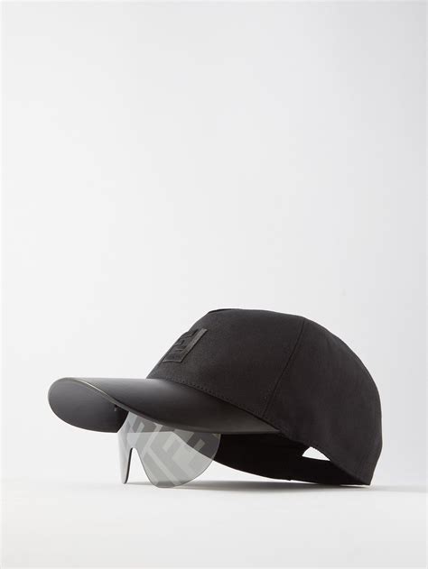 fendi casquette lunette|casquette Fendi noir.